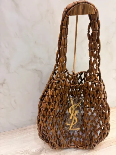 Bolsa Yves saint Lauren madeira praia 