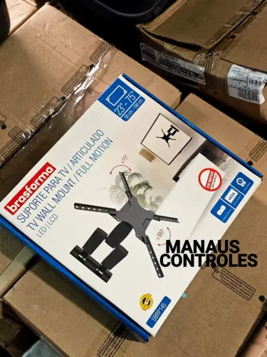  Suporte Tv Articulado 23 a 75 Polegadas Braço de 50cm