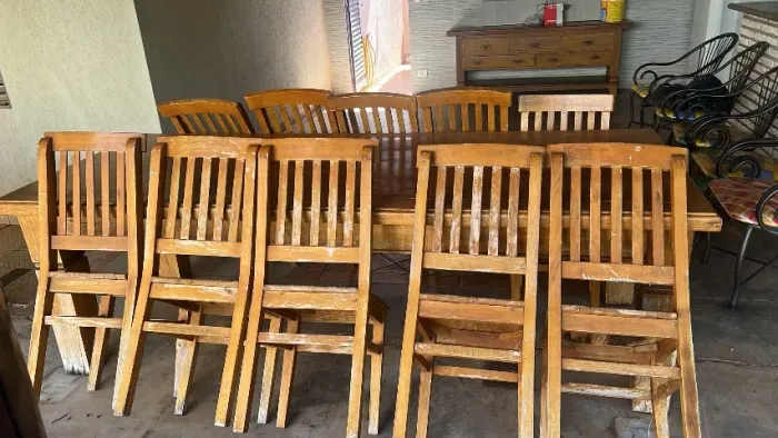 Mesa para área externa