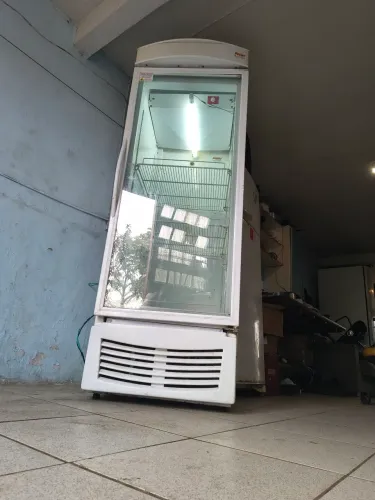 Expositor de bebidas visa cooler 475 litros 220v entrega grátis hoje mesmo