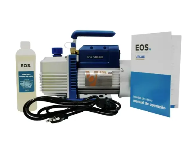 Bomba de Vácuo Profissional EOS 10CFM Duplo Estágio Bivolt