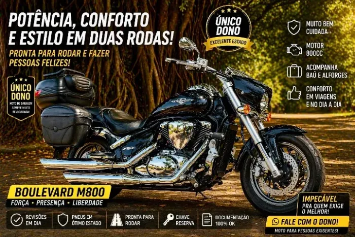 SUZUKI BOULEVARD M800 2014