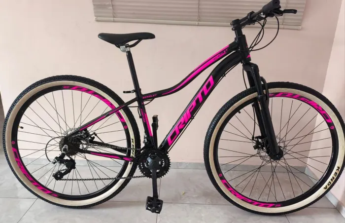 Bicicleta na caixa entrego
