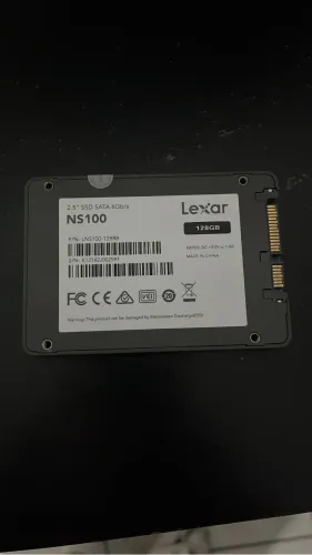 SSD SATA 6gb/s Lexar 128gb