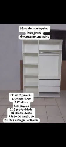 Closet 2 gavetas