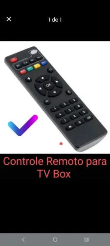 Controle Remoto para Box
