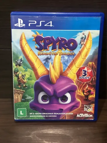 Jogo Spyro Trilogy PS4 Original Impecável 3 Jogos em 1