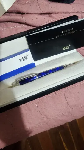 Caneta montblanc starwalker blue fineline