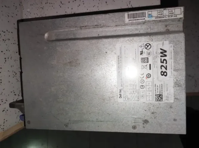 Fonte de Gaveta para Servidor Dell 825W 80 Plus Gold