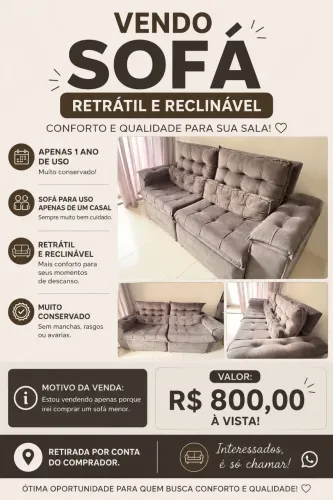 Sofá tufão 