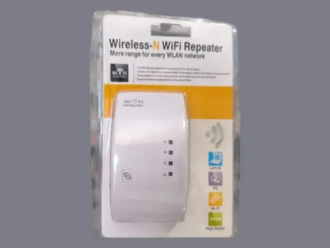 Repetidor de Sinal WiFi Wireless-N - Amplie seu Alcance