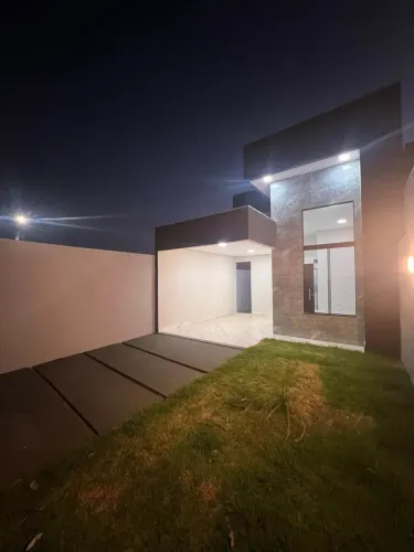 Casa nova 3/4 proximidade do Comper, prefeitura, alzira santana e prefeitura minha casa