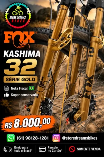 Suspensão Kashima Fox gold 32