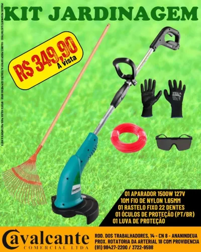 Aparador de Grama 1500W Com Acessorios?