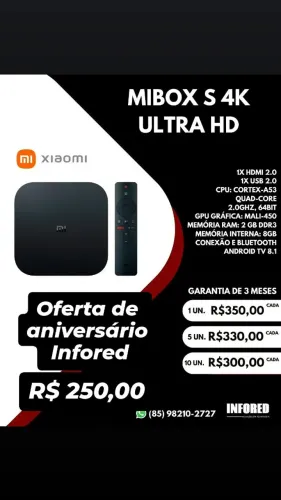 Mibox S 4K ultra HD