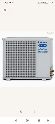 Condensadora Ar Condicionado Split (Springer Carrier Maxiflex) 22.000btu