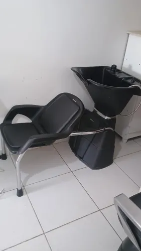 Lavatório de cabelo para salão