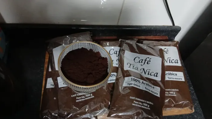 CAFÉ DA ROÇA TORRADO E MOIDO NOVINHO 100% ARÁBICA