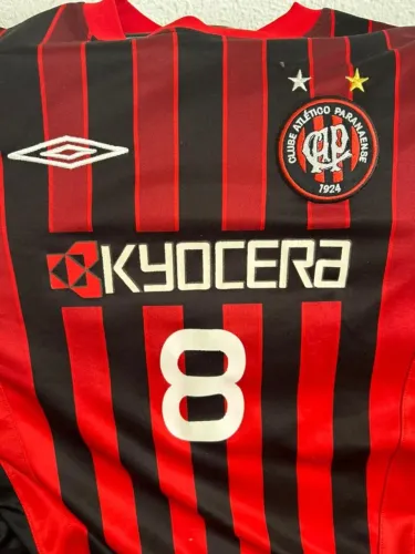 Camisa Atlético Paranaense Libertadores N°8 Original