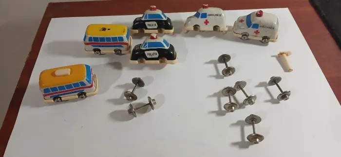 Lote Peças Auto Ban Glaslite Brinquedo Vintage Anos 70-80