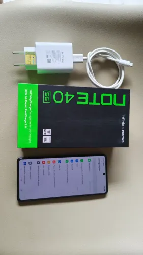 Smartphone Infinix Note 40 5g - Com Nota fiscal e garantia