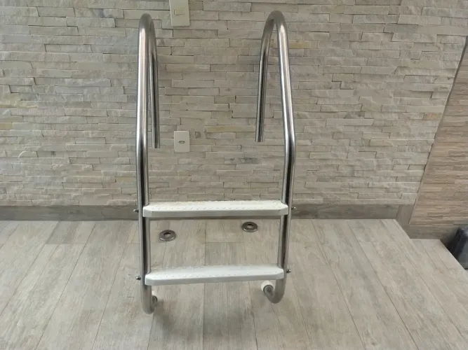 Escada Inox Sodramar Piscina 2 degraus 