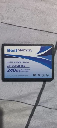 Ssd 240gb Best Memory HIGHLANDER Series, 2,5" SATA III