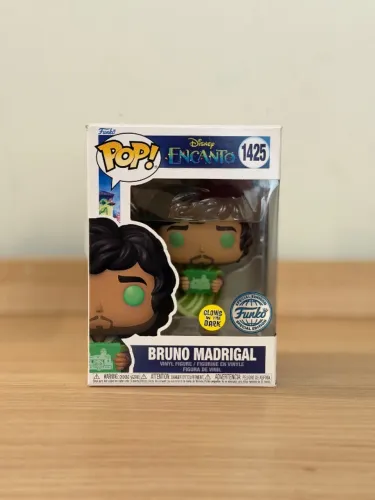 Funko Pop! Bruno Madrigal Com Visão #1425 - Figura de Vinil Disney Encanto