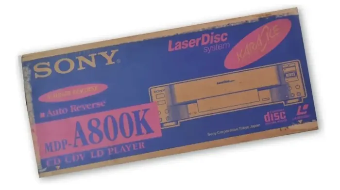 Ld Laserdisc Sony Mdp Japan O + Top De Linha Novo Na Caixa