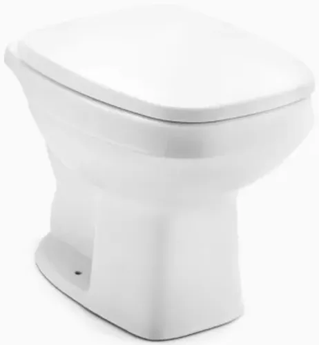 Vaso Sanitário Convencional Saída Vertical City Branco Celite