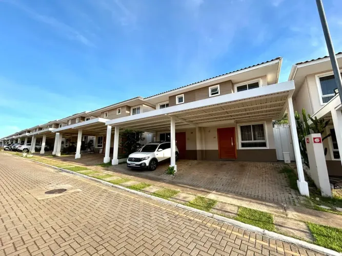 Condomínio Palm Village Sobrado com 3 suítes mobiliado e climatizado