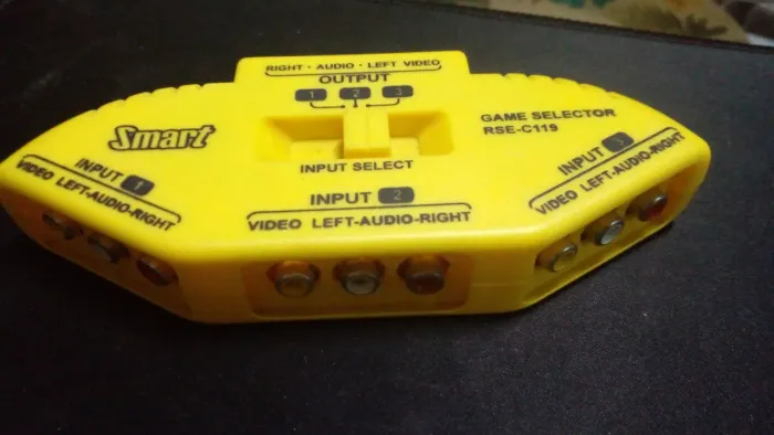 Chave Seletora Audio Video Rca 3x1