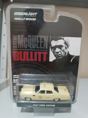 GREENLIGHT - Diorama do filme Bullit , de Steve McQueen miniatura 