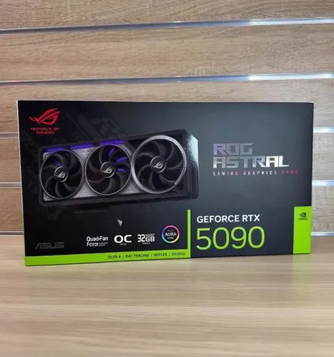 Placa de Vídeo Nvidia Rog Astral GeForce RTX 5090 Com Nota 