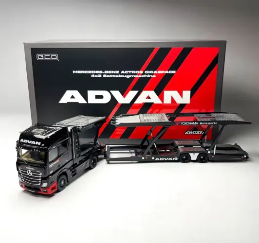 Mercedes Benz actros Advan diecast 1 64 GCF novo