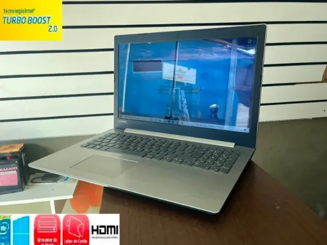 Notebook Lenovo 320 | Core i3 7a + 4 Ram SSD SATA 120 |Tela Slim 15.6 Só Hoje por Preço