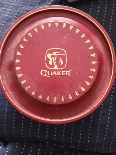 Lata antiga Quaker - Meister made in brazil