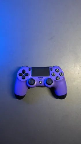 Controle de PS4 Eletric Purple com nota e garantia