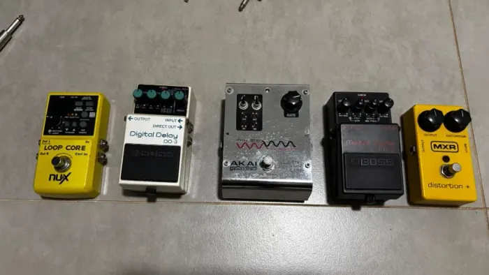 Pedais de Guitarra