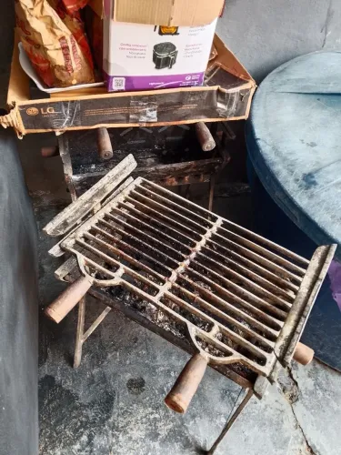 Churrasqueira de alumínio