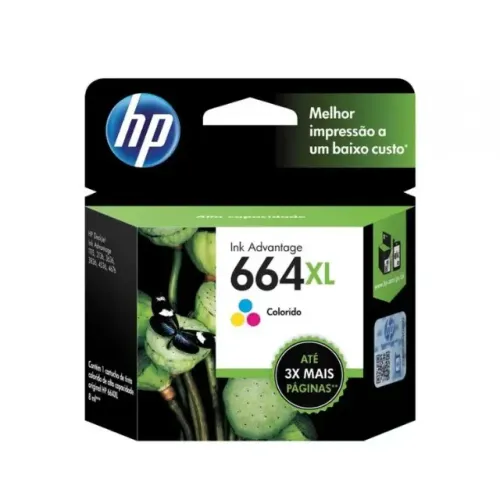 Cartucho HP 664 XL Colorido Original | LACRADO