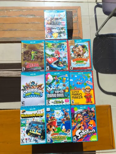 Preciso vender Urgente!!!!: Lote de Jogos de WiiU