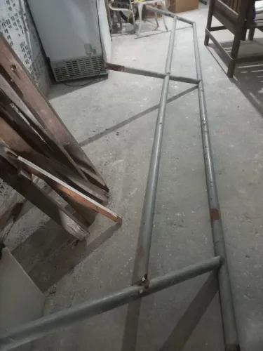 Corrimão pra escada com 4,60 metros