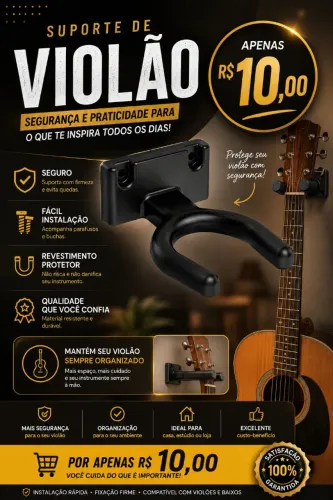Suporte de violão 
