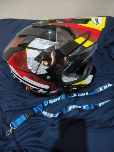 Vendo Capacete Cross vision glass 