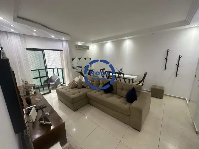Apartamento Frente Mar no Boqueirão 96 m² de Conforto e Qualidade de Vida em Santos