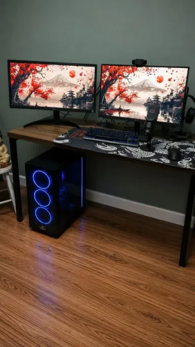 PC Gamer Ryzen 7 5700X + RX 9060 XT 8GB + 16GB RAM + Monitor LG Ultrawide