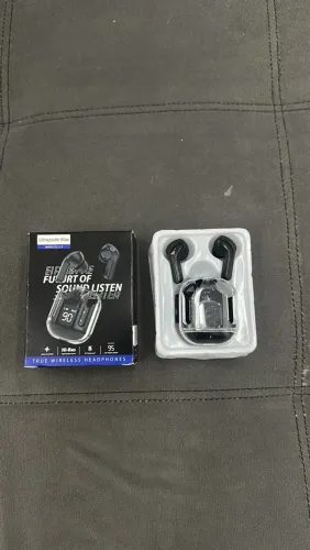 ? Fone Bluetooth Ultrapods Max Sem Fio com Estojo Carregador e Design Moderno