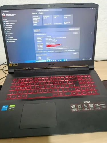 Notebook Acer Nitro 5