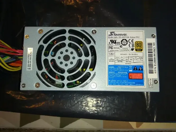 Fonte 300w Real 80 Plus Gold Tfx Slim Pfc Ativo S-300tgw